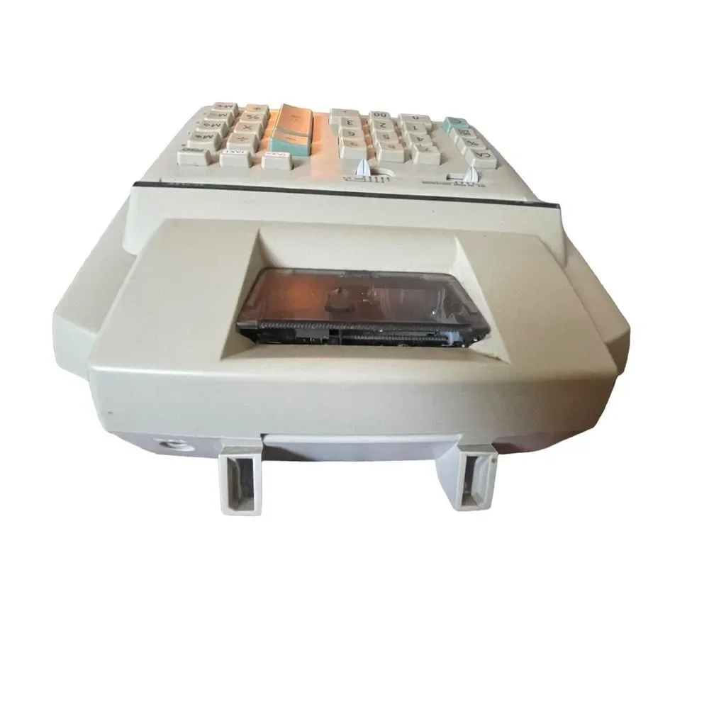 CASIO VINTAGE RARE CALCULATOR PRINTER HR-150TE BIG 12 DIGIT W/BATTERIES NO CORD